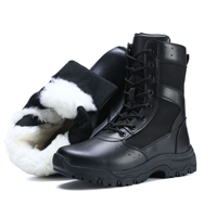 Bottes tactiques de désert montantes pour hommes, légères, chaudes, antidérapantes, avec fermeture éclair, pour l'extérieur, vente en gros