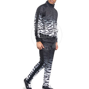 Último estilo transpirable Top List Chándal de sublimación para hombres Slim Fit Poliéster Algodón Plain Men Chándales - Product Image 5