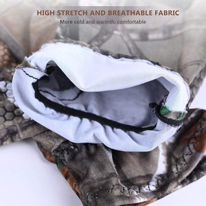 Gants de chasse camouflage gants sans doigts Pro anti-dérapant Protection solaire léger pêche tir à l'arc accessoires chasse en plein air - Product Image 6