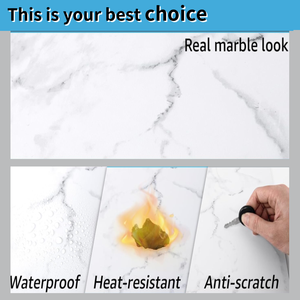 <span class=keywords><strong>พื้น</strong></span> <span class=keywords><strong>SPC</strong></span> ลายหินอ่อน ติดตั้งง่าย กันน้ำ แบบลอกและติด สำหรับห้องครัว ห้องน้ำ และห้องใต้ดิน - Product Image 2