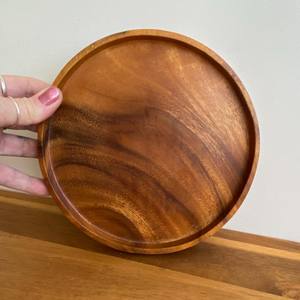 VintagroundR Plateaux en bois Rectangulaires Snack & Plats de service Modern Catch-Tous les plateaux Plateau simple ou ensemble de 3 tailles | Coffret cadeau - Product Image 2