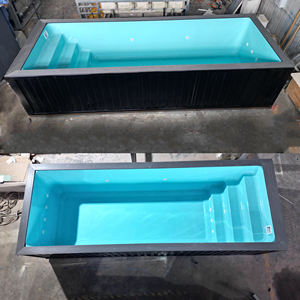 Piscina Elevada de Fibra de Vidrio Personalizada para Patio Trasero Familiar, Fácil de Instalar, Piscina Exterior - Product Image 4