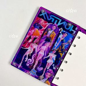 Mayorista Focal Beads Witch Hunter Group Shake Book Acrílico Hojas sueltas <span class=keywords><strong>Libro</strong></span> A7 Bloc <span class=keywords><strong>de</strong></span> notas Dibujos animados Lindo DIY Creativo Shake Book - Product Image 3