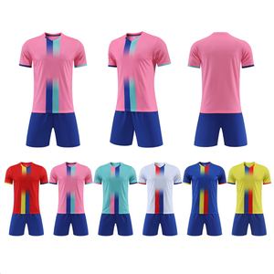 Conjunto de Uniforme de Fútbol de Calidad PK, Venta al Por Mayor de Fábrica, Uniformes de Fútbol Personalizados, Impresión Digital Premium, Transpirable, Secado Rápido, Pantalones Cortos de Verano - Product Image 4