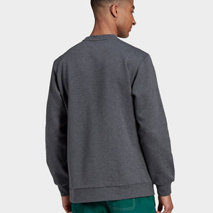 เสื้อสเวตเตอร์คอกลมสำหรับผู้ชายเสื้อฮู้ดและสเวตเตอร์คอกลมผ้าฝ้าย100% ลำลอง - Product Image 3