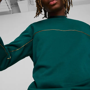 Offre Spéciale plaine vêtements décontractés sweats pour hommes O cou plein Logo personnalisé hiver mode hommes sweat - Product Image 4