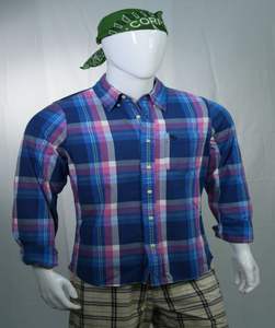 Men's Custom Logo <b>Yarn</b> Dyed Flannel Long Sleeve Shirt 100% Cotton Plaid Stand Collar Breathable Sublimation Print for Autumn - Product Image 2