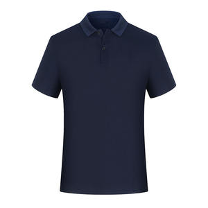 Polos informales de negocios con diseño de logotipo personalizado OEM, solapas de ropa de trabajo, camisas culturales publicitarias de manga corta, polos - Product Image 6