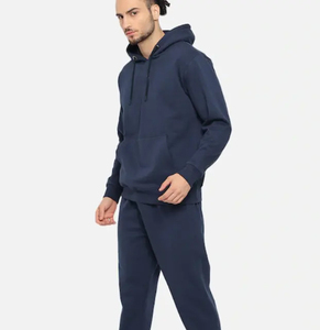 Ropa OEM para Hombre, Ropa de Calle de Invierno, Lavado Ácido, Impresión Personalizada con su Propio Logotipo, Sudadera con Capucha y Pantalones Deportivos - Product Image 4