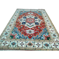 Tapis marocains de luxe en laine, abstraits, anciens, noués à la main, multicolores, faits à la main, 8x14 9x12, écologiques, antidérapants, à poils ras, fins, pour la maison