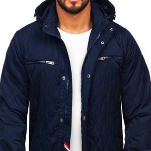 Venta al por mayor de encargo de los hombres chaqueta impermeable Puffer Venta caliente más nuevo diseño de cierre de cremallera transpirable de poliéster chaqueta al aire libre - Product Image 6