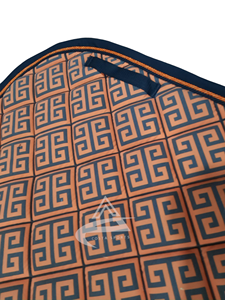 <b>Top</b> Selling Horse Saddle Pad <b>Italian</b> Design Pure Soft Foam Full Size Comfortable Riding with Mesh Lining Saddle Pad - Product Image 6