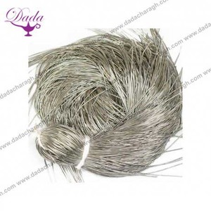 Hilo Metálico Dorado para Bordado a Mano, Color Rosa Bebé, Suave, Cobre Claro, Bordado Francés Fino, Hilo de Oro, Luneville, Indio, Gimp, Dabka, Purl - Product Image 4