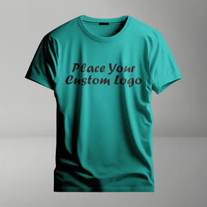 T-shirt pour homme surdimensionné de style vintage en coton à 100% avec impression lourde du logo personnalisé et lavage à l'acide - Product Image 5