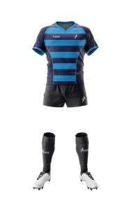 Ensemble de maillot de rugby unisexe PUFFIN SPORTS de haute qualité, imprimé sur mesure, taille plus, respirant, short, fabriqué au Pakistan, tissu 280g - Product Image 5