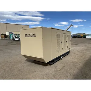 Used 150kW Three-Phase Diesel Industrial Generator <b>Set</b> 480V Weatherproof Commercial Standby Backup - Product Image 1