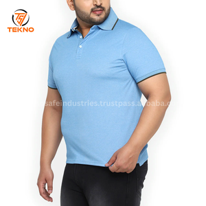 2025 hombres para camisetas Polo 100% algodón de alta calidad de talla grande elegante logotipo bordado personalizado transpirable servicio OEM - Product Image 5