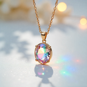 Bijoux d'été tendance en vente de gros Collier de créateur en argent sterling 925 plaqué or feuille de chance - Product Image 4