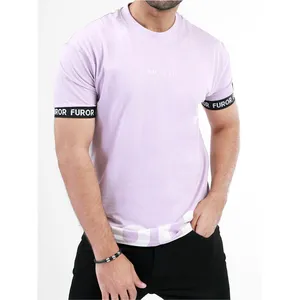 Nieuw Binnen Witte Ronde Hals Oversized Multi Effen Kleuren Unisex Custom T Shirts