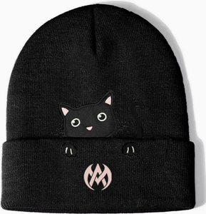 Bonnet d'hiver personnalisé avec broderie Automne Hiver Mode Casquettes en laine Chapeaux Bennie pour la plage et les voyages - Product Image 1