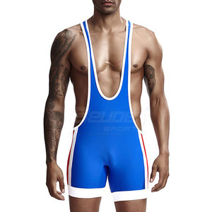 Logo fait sur mesure dernière conception Wrestling Singlet meilleure vente bas prix élégant Gym Wrestling Singlets - Product Image 1
