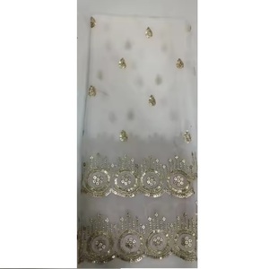 Tela de organza viscosa de calidad superior, textil suave y brillante para ropa de novia, prendas de moda disponibles para la venta - Product Image 1