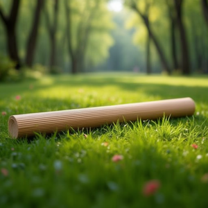 Tiges rainurées en bois de hêtre de 1 m de long et 12 mm de diamètre, lot de 100 - Product Image 3