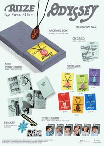 RIIZE - [ ODYSSEY ] 1er ALBUM (Version SUNLOVE LIMITED) Album KPOP Best Seller en Corée - Product Image 4
