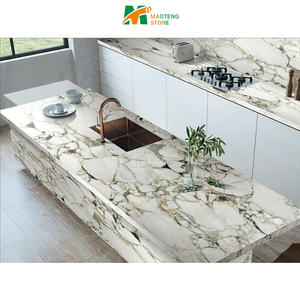 Thiêu kết đá slab 1600x3200x12mm thạch anh đá Countertop tường sàn đá cẩm thạch gạch cho phòng ăn phòng khách cầu thang hội trường - Product Image 2