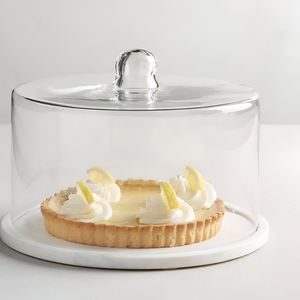 Présentoir à gâteaux en marbre de luxe Plateau de présentation élégant pour les mariages et les célébrations en toute occasion - Product Image 5