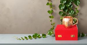 Premium Quality 16 Ounce Moscow Mule Mugs Pure Copper Gift Packed in Red Velvet Box for <b>Your</b> <b>Loved</b> One - Product Image 6