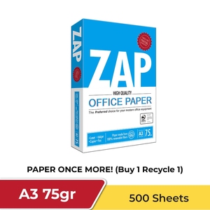 ZAP กระดาษถ่ายเอกสาร A4สีขาวสว่าง80gsm สำหรับการพิมพ์ที่คมชัดพื้นผิวเรียบเนียนสำหรับใช้ในสำนักงานและโรงเรียน - Product Image 6