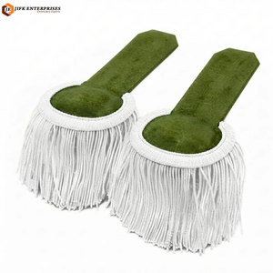 แผ่นปักติดไหล่แบบมืออาชีพ อุปกรณ์ตกแต่งเสื้อผ้า สีและขนาดตามสั่ง ตกแต่งไหล่อย่างประณีต - Product Image 1