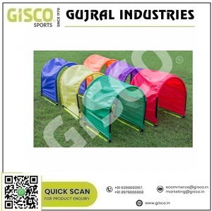 Ensemble de 6 tunnels de jeu souples en forme de U détachables pour enfants pour aire de jeux intérieure et centres de développement de la petite enfance à bas prix - Product Image 2