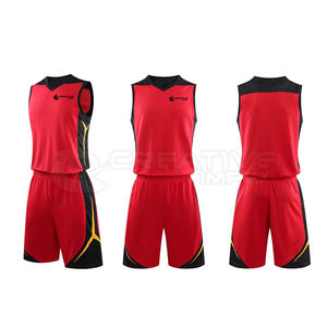 Tenue de basket-ball respirante personnalisable en polyester 100% pour hommes, tenue d'équipe et uniforme personnalisés - Product Image 1
