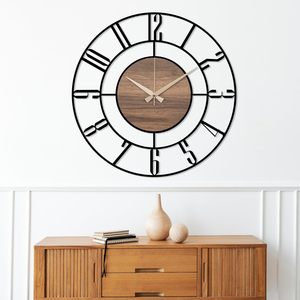 Reloj de pared interior de hierro de estilo más nuevo, decoración Interior de oficina de larga duración, precio competitivo para ocasiones de boda - Product Image 2