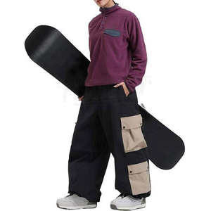 Pantalones Deportivos Holgados para Hombre, 100% Algodón, Cintura Media, Logotipo Bordado, Pantalones Casuales, Cintura Elástica, Ecológicos, Secado Rápido, Felpa - Product Image 5