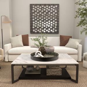 Plateau d'incrustation de nacre de couleur grise Pièce de service et d'affichage sophistiquée Plateau de vadrouille au design antique - Product Image 6