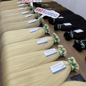 GRANDE COMMANDE: couleur en vrac extension de cheveux humains cheveux naturels raides et ondulés différentes couleurs de l'usine vietnamienne - Product Image 3