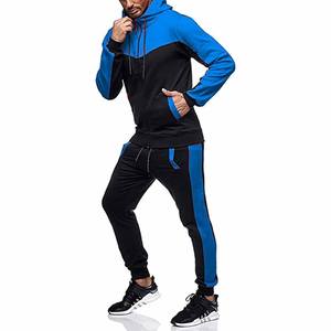 Survêtement décontracté pour hommes Survêtement pour hommes avec manches longues Survêtement de course à pied fait par la robe de sport - Product Image 6