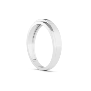 Bague en diamant rond intemporelle pour homme, finition polie élégante, style luxueux, cadeau parfait, à porter tous les jours, bague statement - Product Image 3