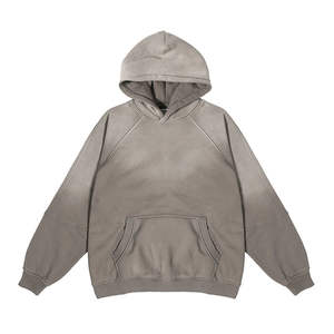 Sweat à capuche Sun Faded pour hommes Top Quality Winter Collection Heavy Weight Hoodie Wholesale Men's Hoodies & Sweatshirts - Product Image 5