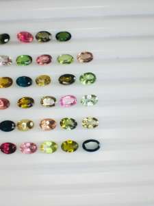 พลอยพลอยทรงวงรีหลายทัวร์มาลีนธรรมชาติเป็นประกายมีใบรับรองการขัดที่สมบูรณ์แบบและราคาถูกมาก - Product Image 6