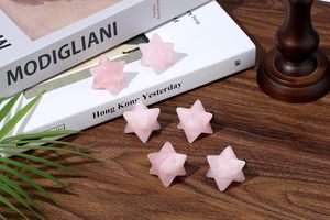 หินควอตซ์ dodecahedron คริสตัลแกะสลักอัญมณี Merkaba สำหรับความรักในตัวเองความสามัคคีและการปฏิบัติทางจิตวิญญาณหินธรรมชาติ merkaba - Product Image 3