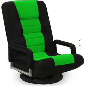 Fauteuil de Gaming Pliant avec Accoudoirs, Canapé Inclinable Vidéo, 6 Positions Réglables, Coussin de Dossier Rembourré, Fauteuil Relaxant - Product Image 6