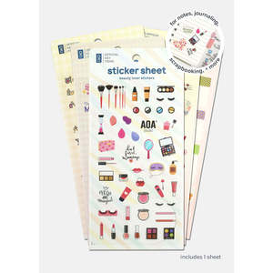 Foglio di Adesivi PVC Cartoon Ufficiale A3shop, Carta Decorativa Stampata per Scrapbooking - Product Image 1
