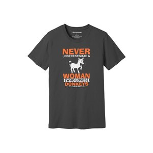 Camiseta de cuello redondo para mujer 100% algodón/mezcla de algodón 180gsm verano Jersey transpirable Color sólido logotipo personalizado estampado ajuste Regular - Product Image 2