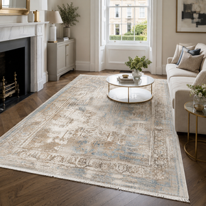 <b>Rug</b> Weavers RW7006 Palazzo Denim Traditional Washable <b>Rug</b> Dropshipping Wholesale Washable Chenille 10 Sizes - Product Image 1