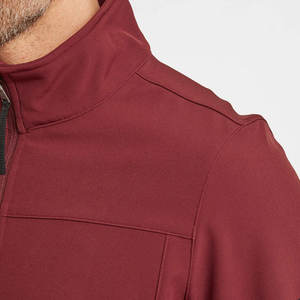 Veste Softshell d'hiver à manches longues pour hommes, tenue respirante et confortable, tenue Softshell à capuche personnalisée en gros, nouveauté - Product Image 2