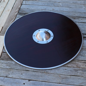 โล่ไม้ที่ใช้ในสงครามไวกิ้งนอร์สโดยหัตถกรรม Calvin - Product Image 1